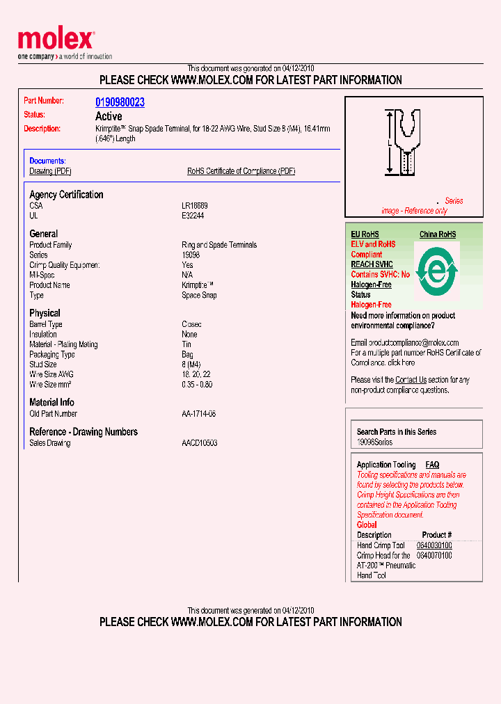 0190980023_5015095.PDF Datasheet