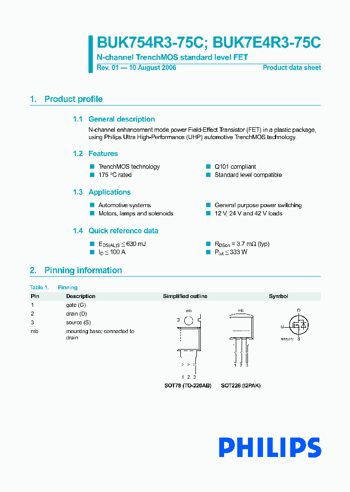 BUK754R3-75C_5016857.PDF Datasheet