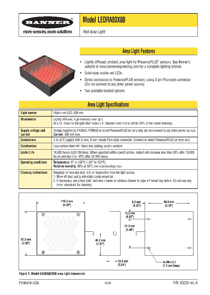 LEDRA80X80_5016951.PDF Datasheet