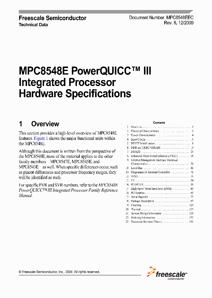 MPC8548ECHXAQGB_5017773.PDF Datasheet