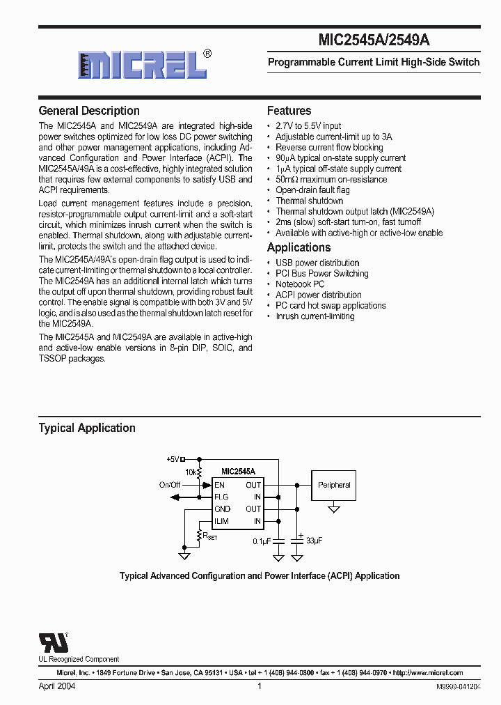 MIC2549A-1YM_5018378.PDF Datasheet