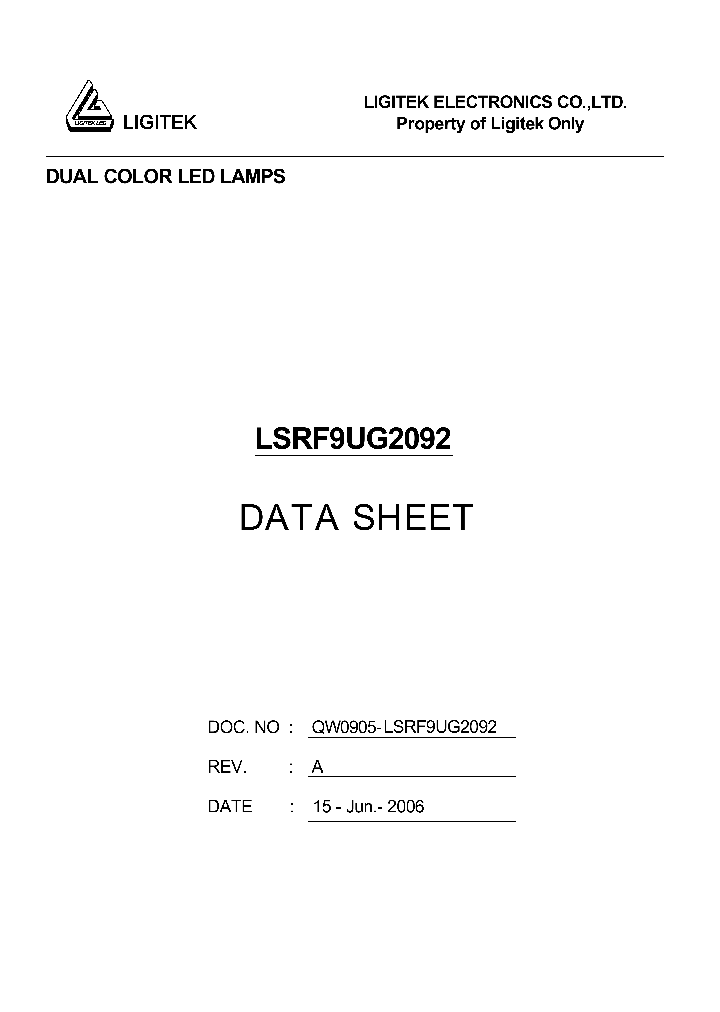 LSRF9UG2092_5023145.PDF Datasheet