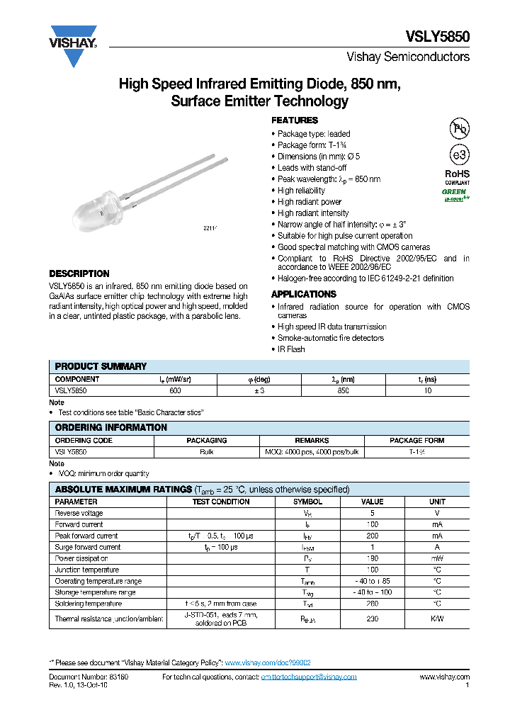 VSLY5850_5024233.PDF Datasheet