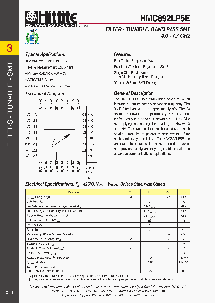 HMC892LP5E_5026076.PDF Datasheet