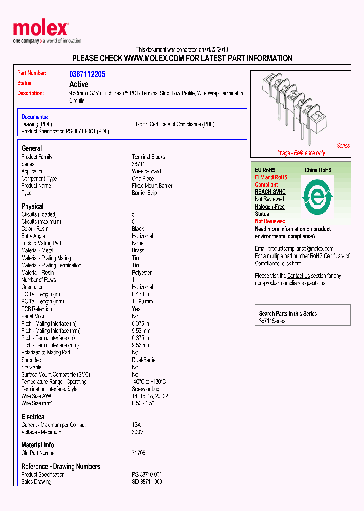 38711-2205_5026165.PDF Datasheet