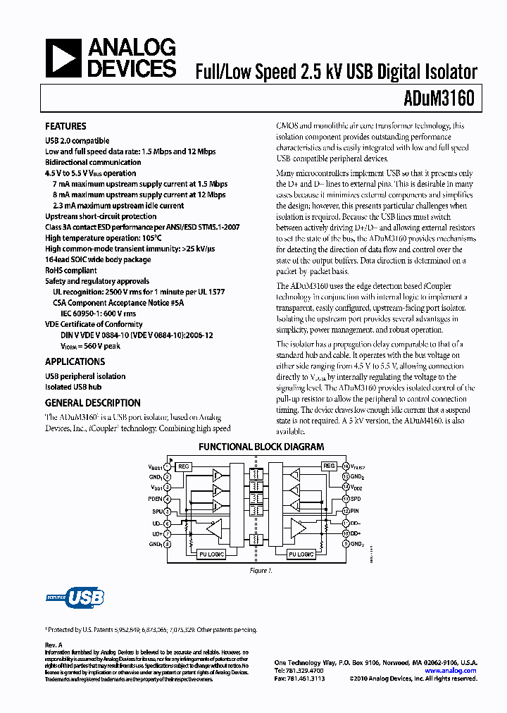 EVAL-ADUM4160EBZ_5028187.PDF Datasheet