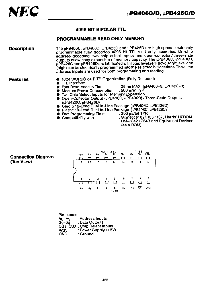 UPB406C_5029605.PDF Datasheet