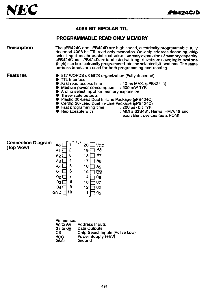 UPB424C_5029624.PDF Datasheet