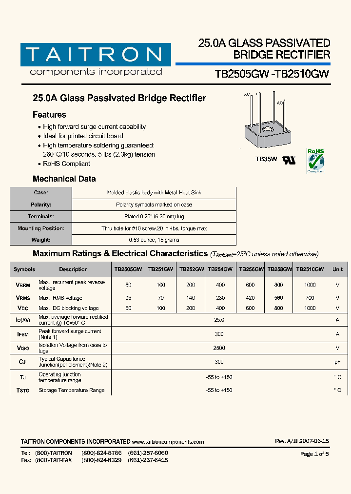 TB258GW_5032879.PDF Datasheet