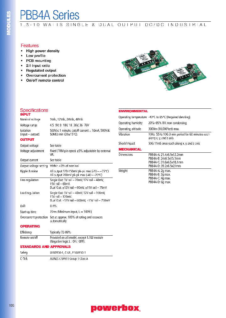 PBB4A-0505A_5033471.PDF Datasheet