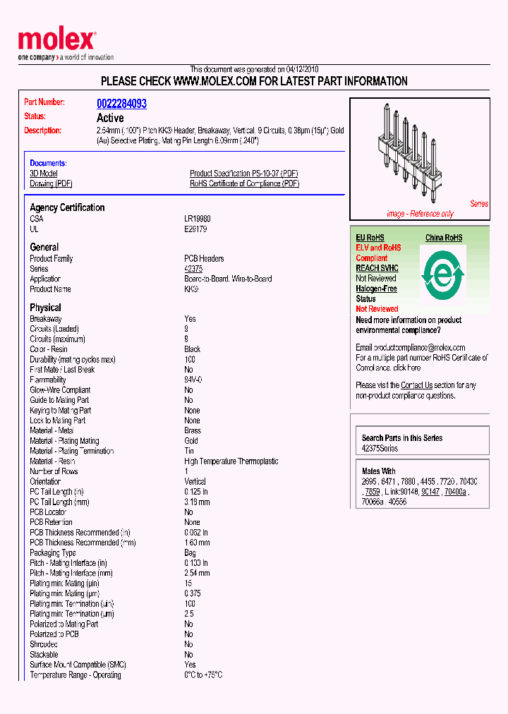 0022284093_5039122.PDF Datasheet