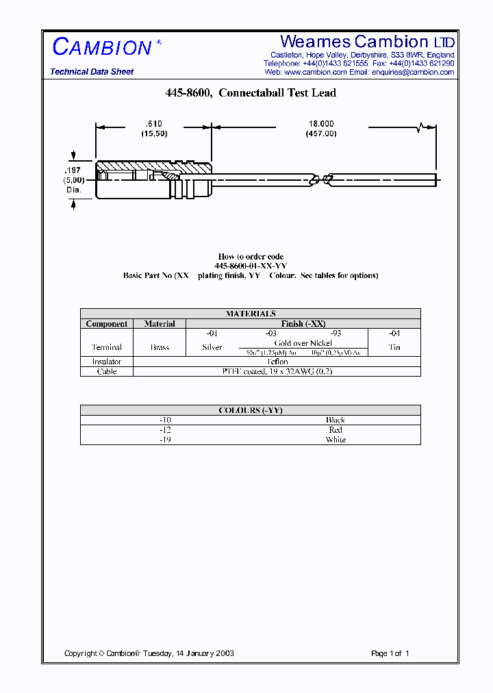 445-8600_5040323.PDF Datasheet