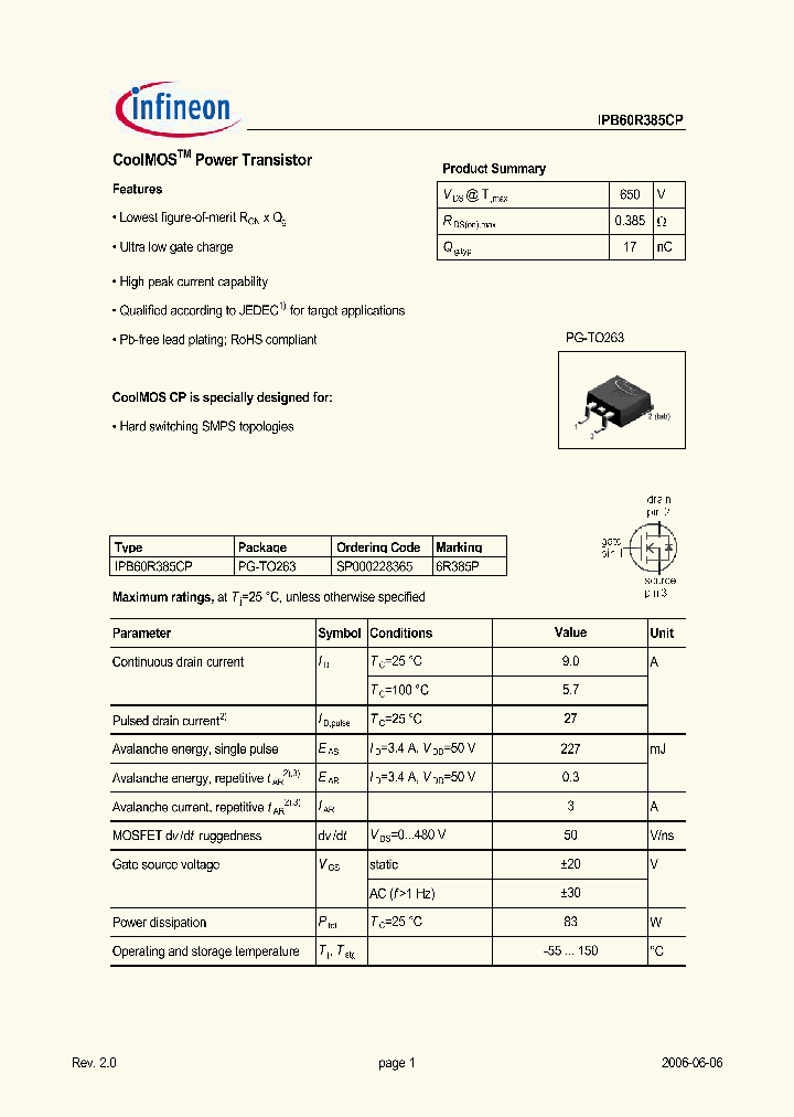 IPB60R385CP_5044940.PDF Datasheet