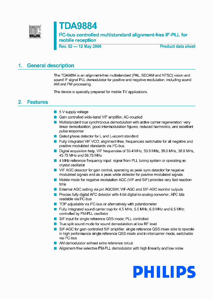 TDA9884HN_5045627.PDF Datasheet