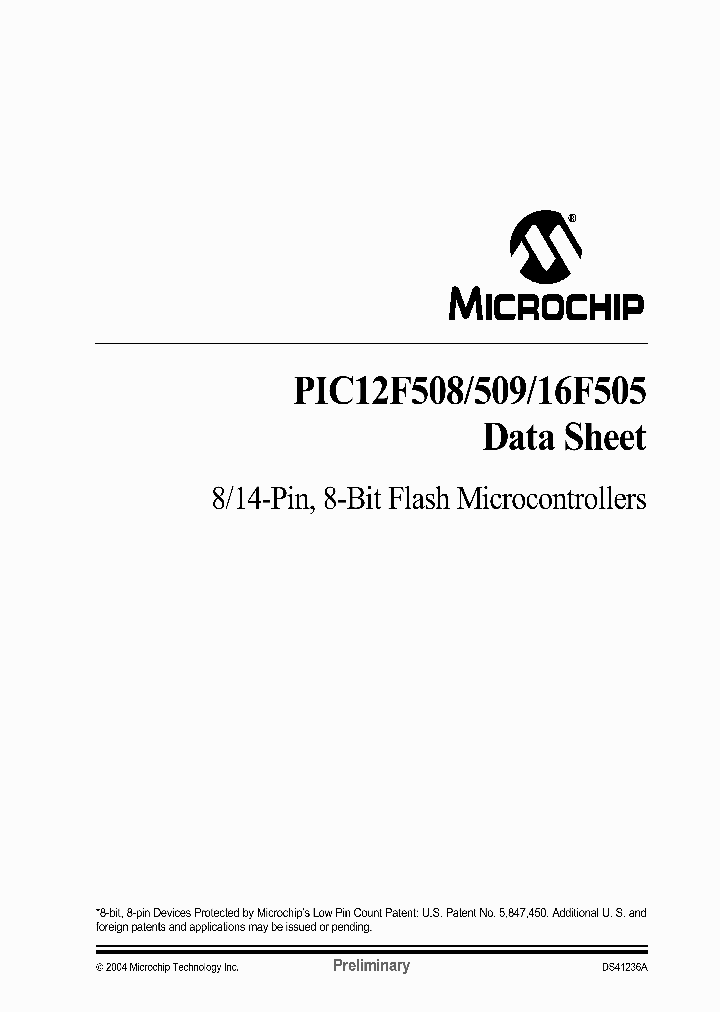 PIC16F505_5049239.PDF Datasheet