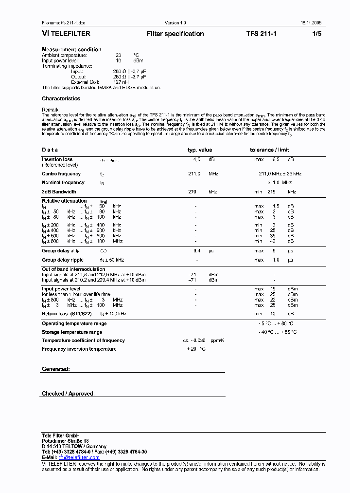 TFS211-105_5051070.PDF Datasheet