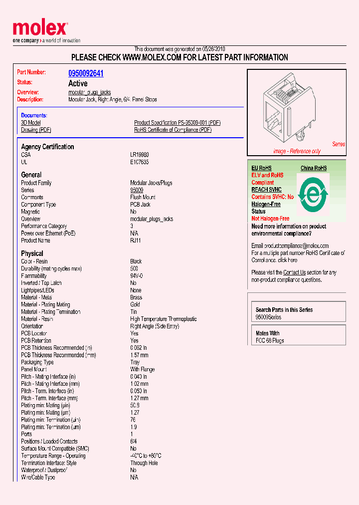 0950092641_5054819.PDF Datasheet