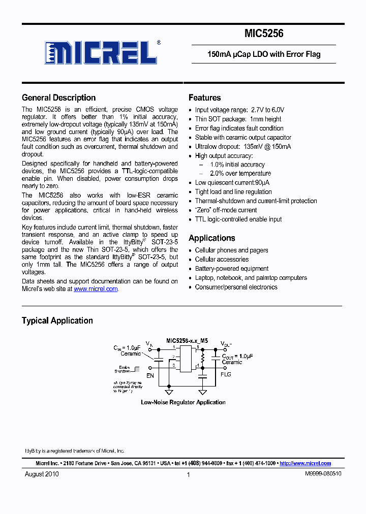 MIC5256-25BM5_5057190.PDF Datasheet