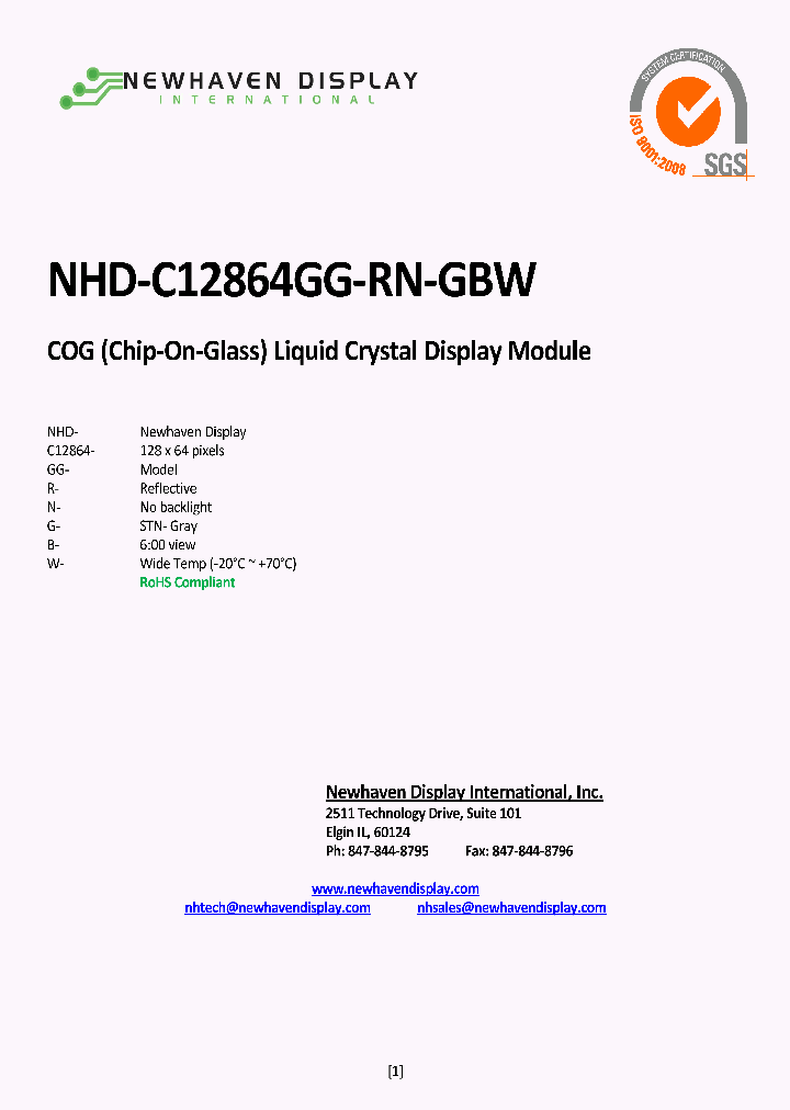NHD-C12864GG-RN-GBW_5061413.PDF Datasheet