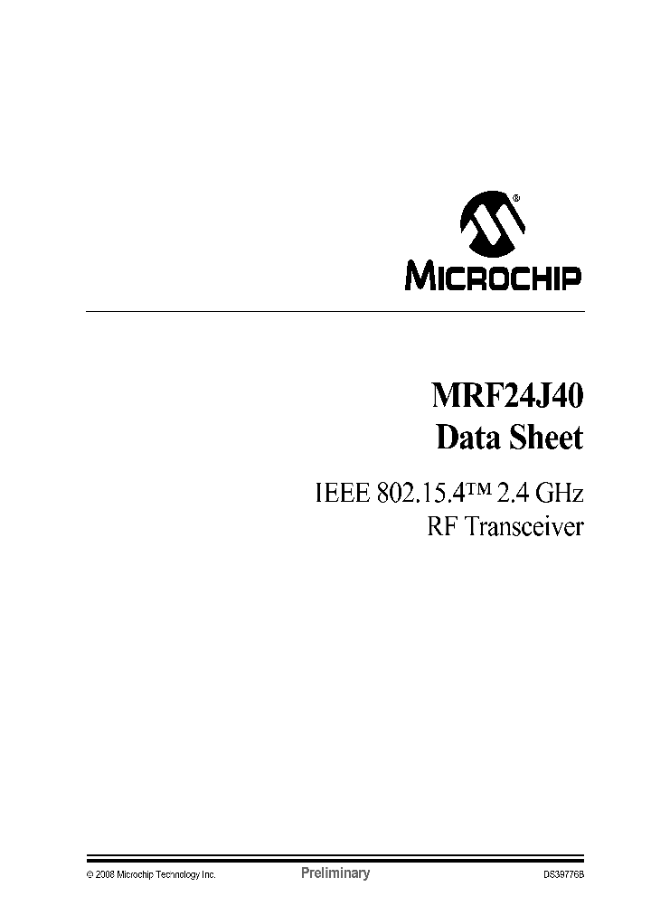 MRF24J40_5061611.PDF Datasheet