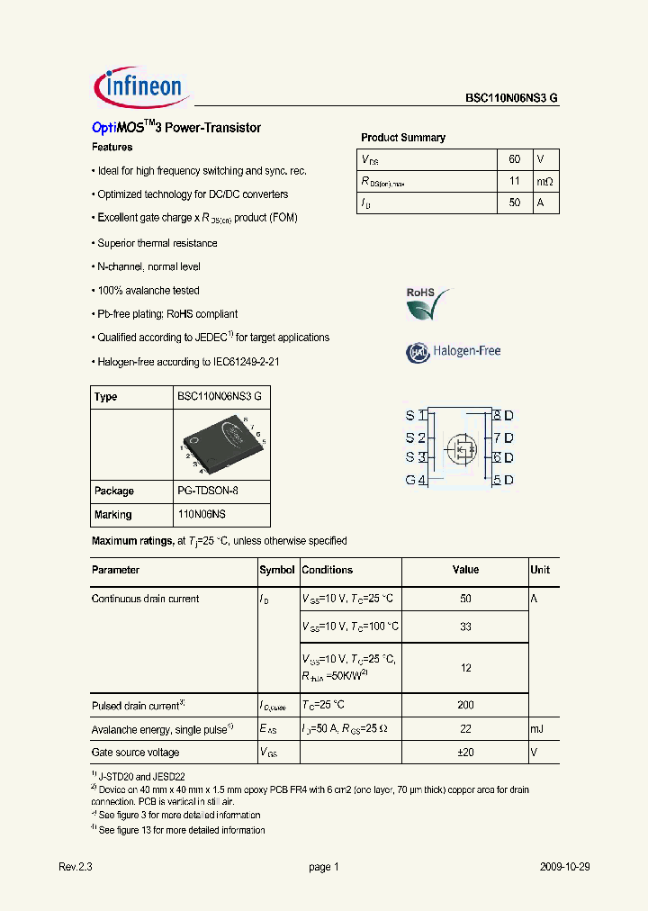 BSC110N06NS3G_5062460.PDF Datasheet