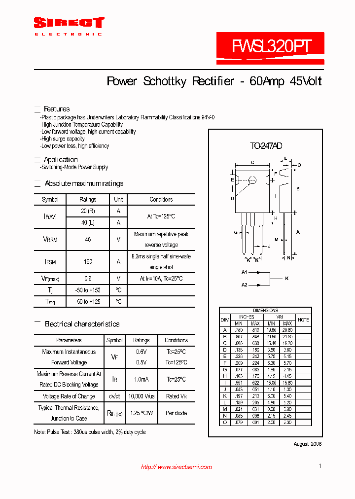 FWSL320PT_5064621.PDF Datasheet