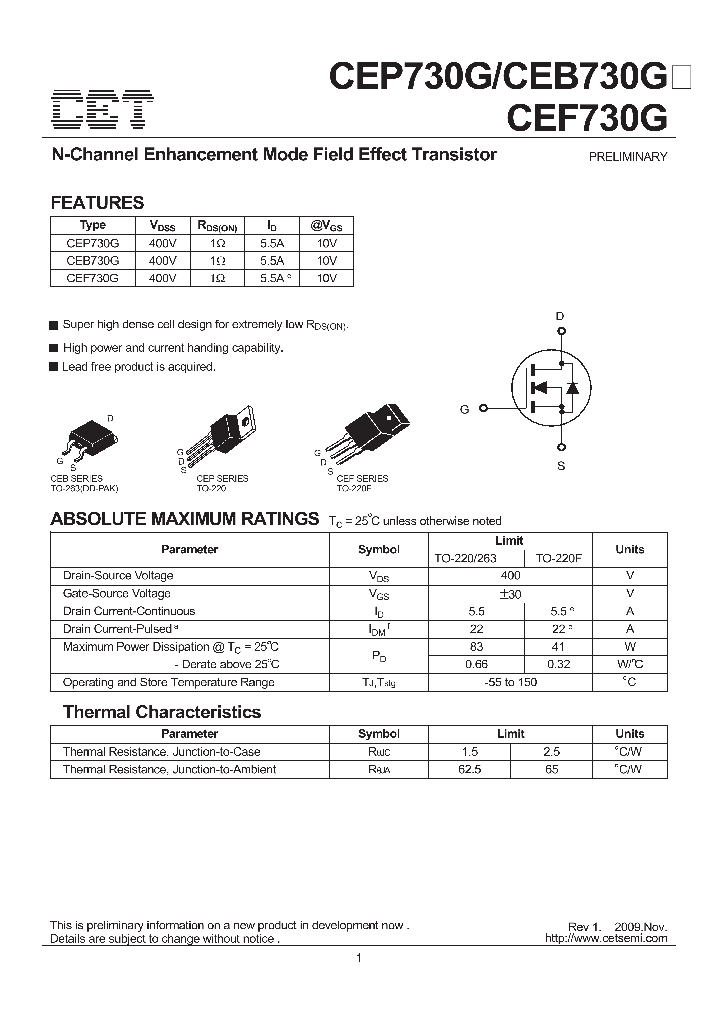 CEF730G_5067050.PDF Datasheet