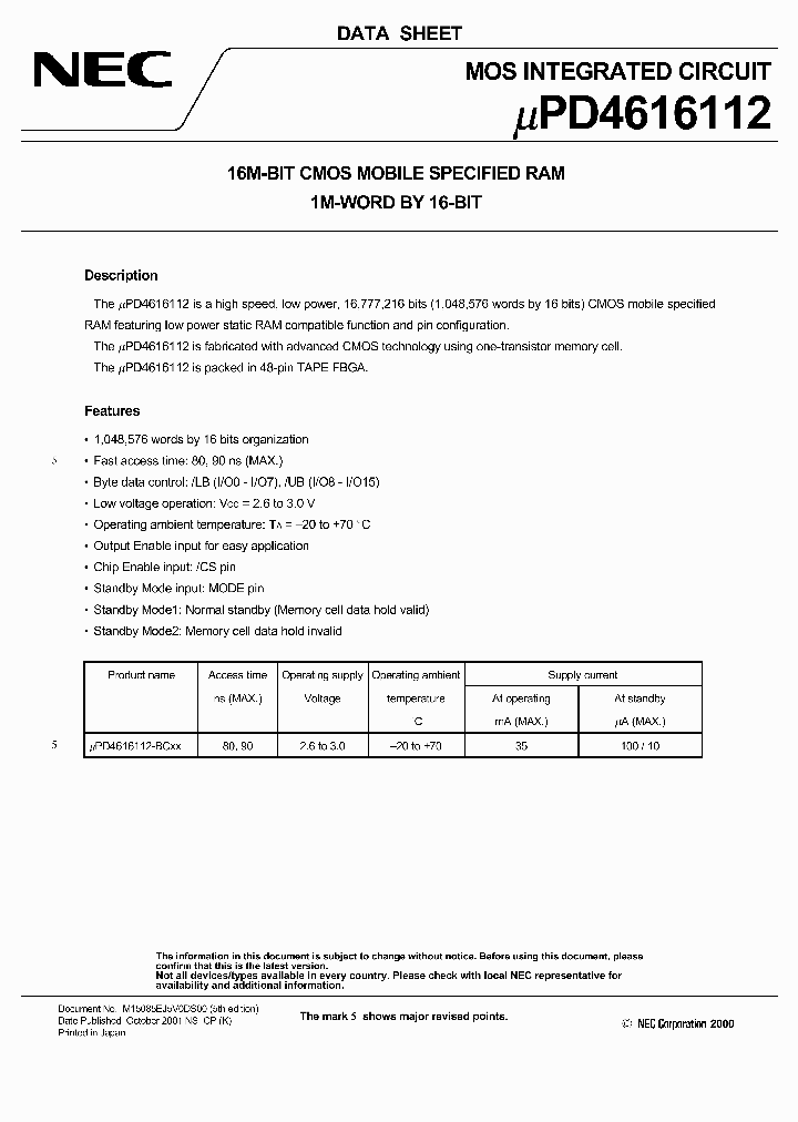 UPD4616112F9-BC80-BC2_5933.PDF Datasheet