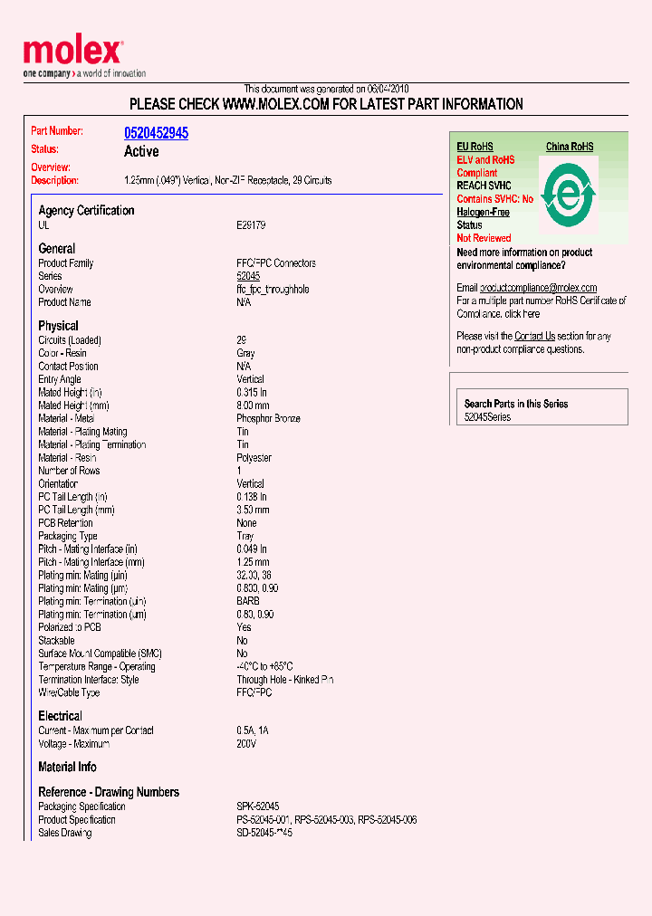 0520452945_15765.PDF Datasheet