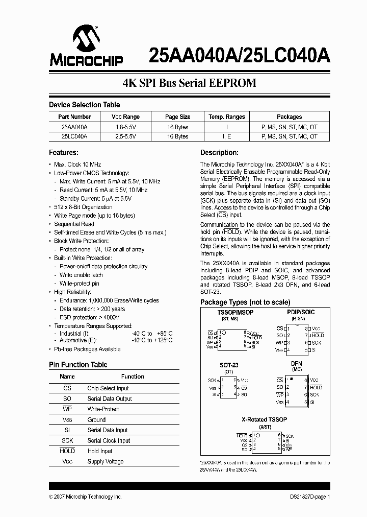 25AA040AXT-EMC_30694.PDF Datasheet