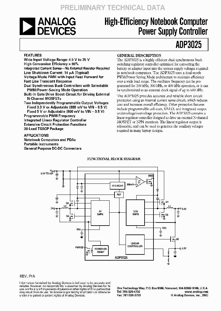 ADP3025_32165.PDF Datasheet