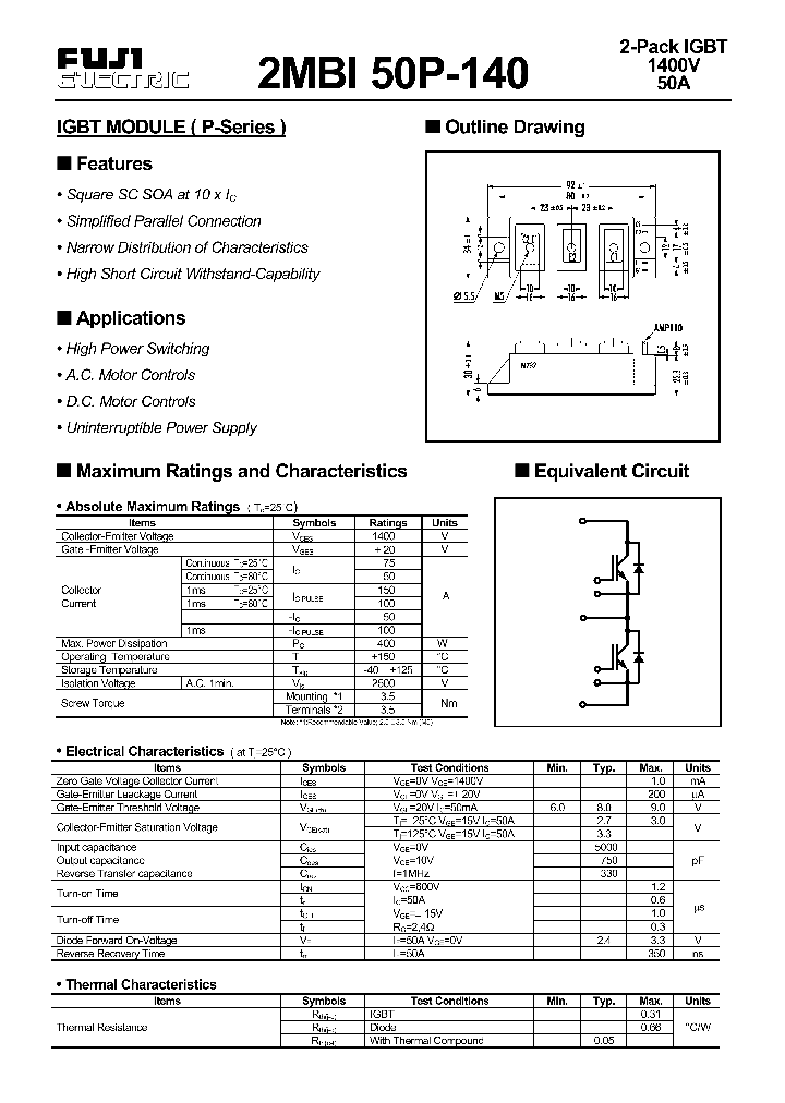 2MBI50P-140_35343.PDF Datasheet
