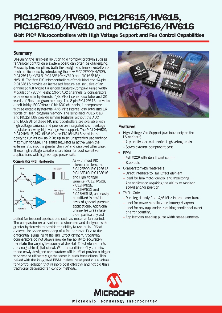 PIC16F616_54509.PDF Datasheet