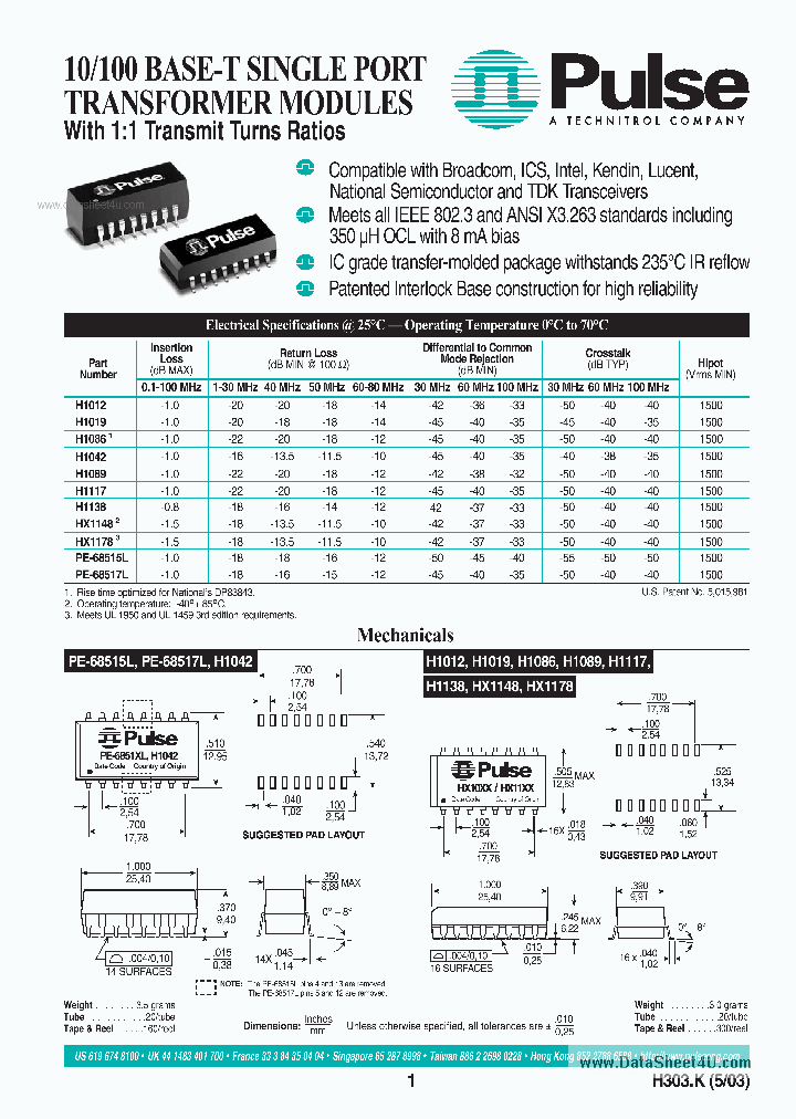 HX1138_38943.PDF Datasheet