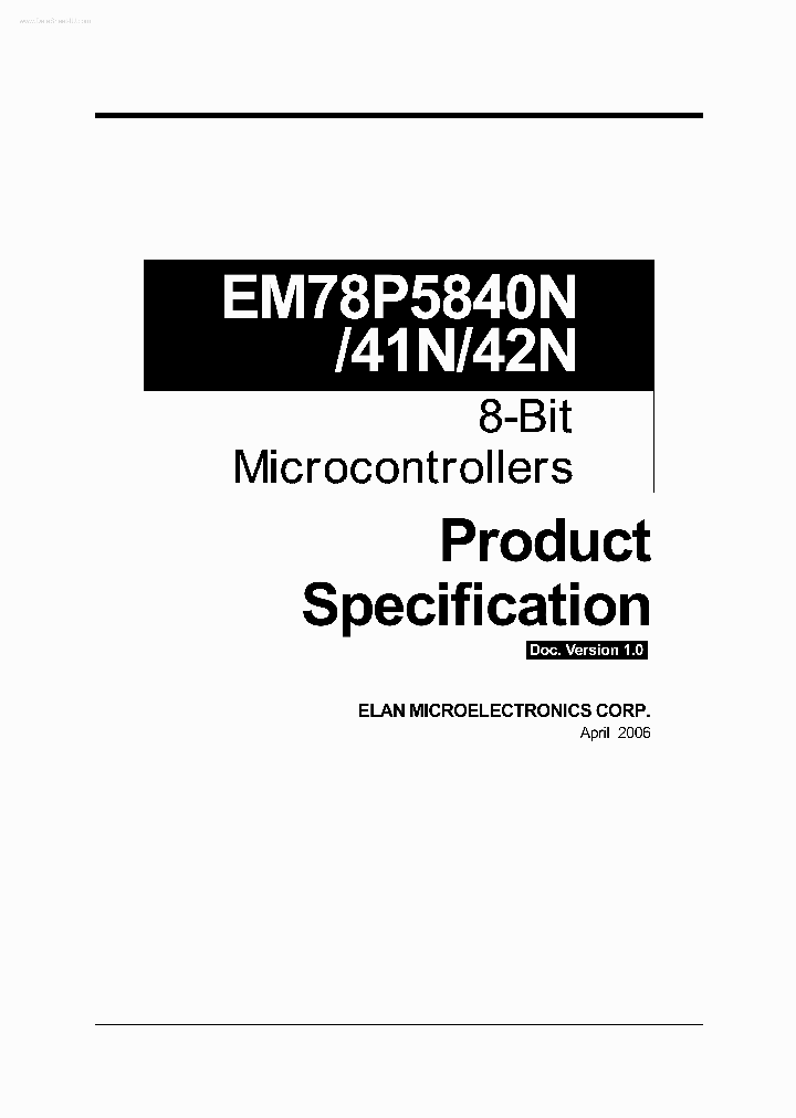 EM78P5840N_39112.PDF Datasheet