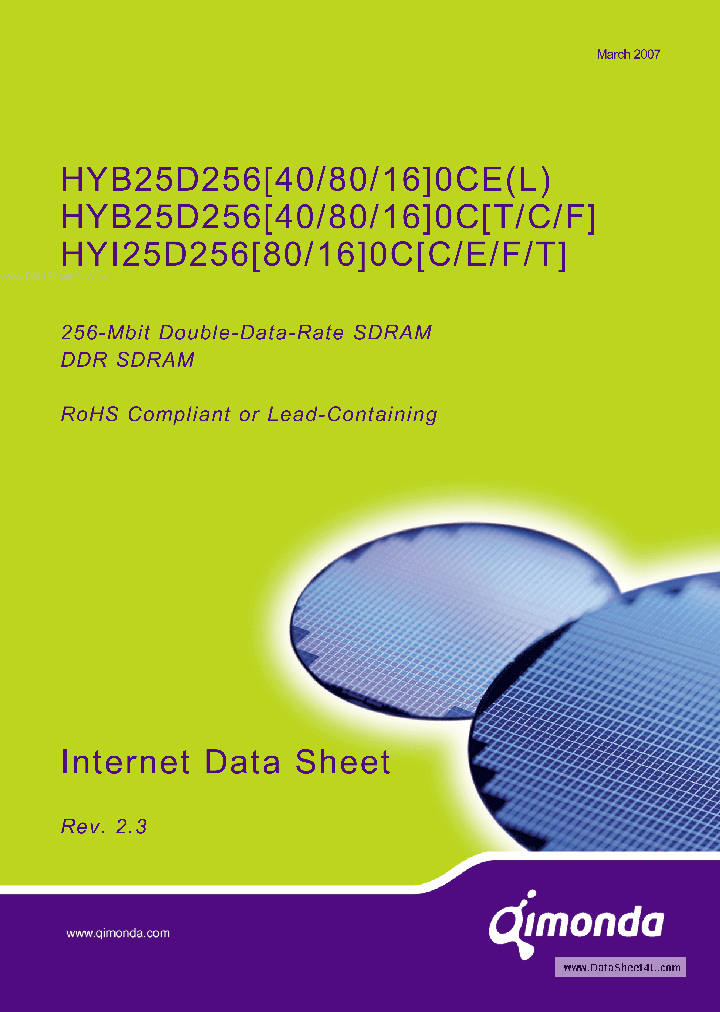 HYI25D256160C_39715.PDF Datasheet