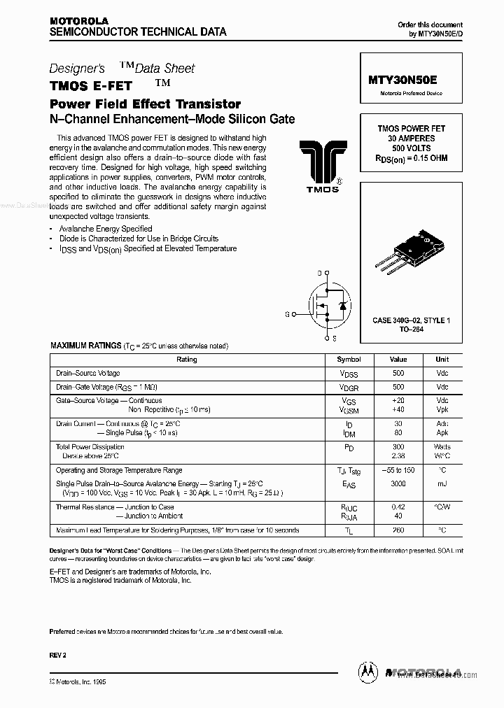 TY30N50E_40814.PDF Datasheet