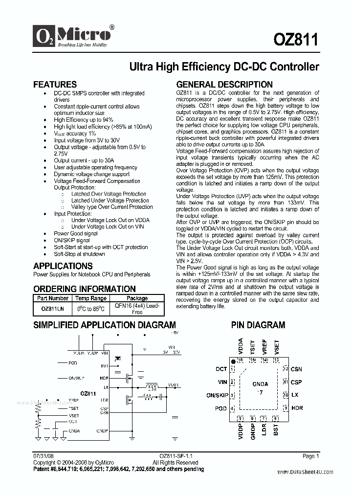 OZ811_40849.PDF Datasheet