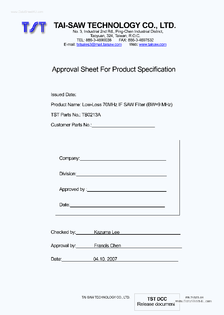 TB0213A_40914.PDF Datasheet