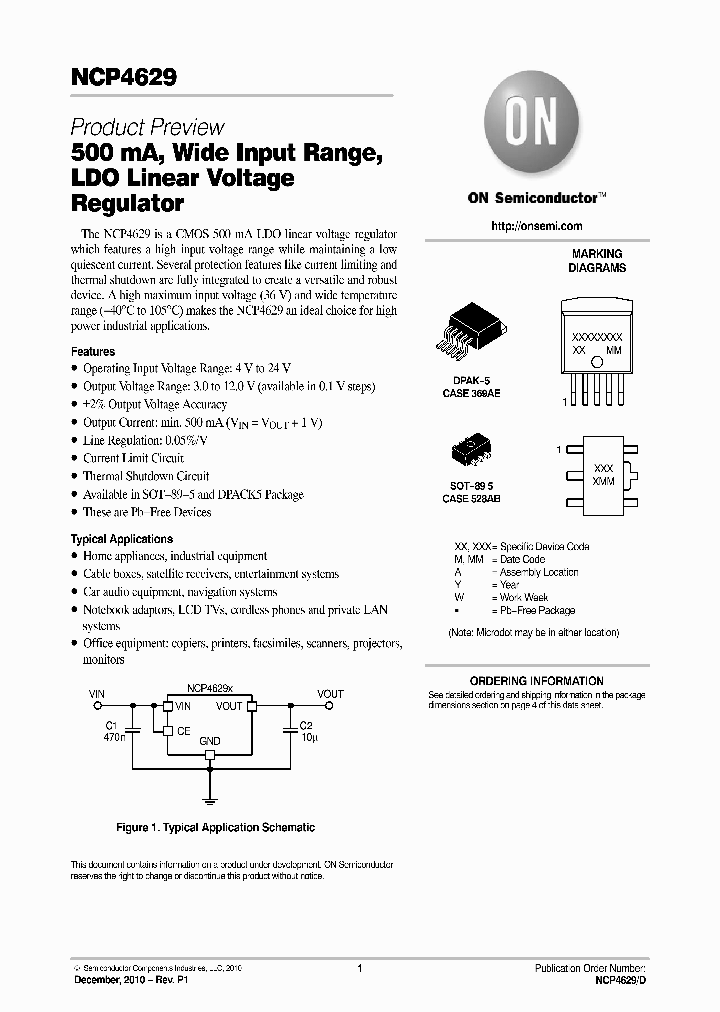 NCP4629_63307.PDF Datasheet