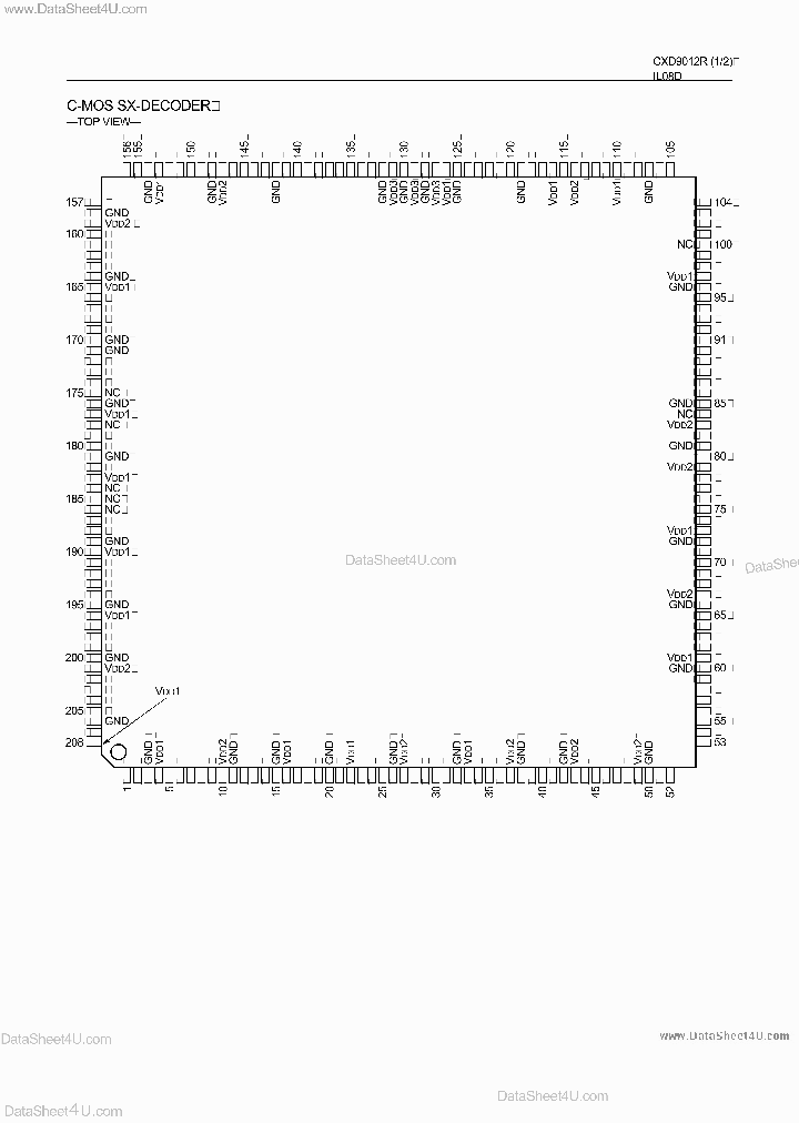 CXD9012R_41503.PDF Datasheet