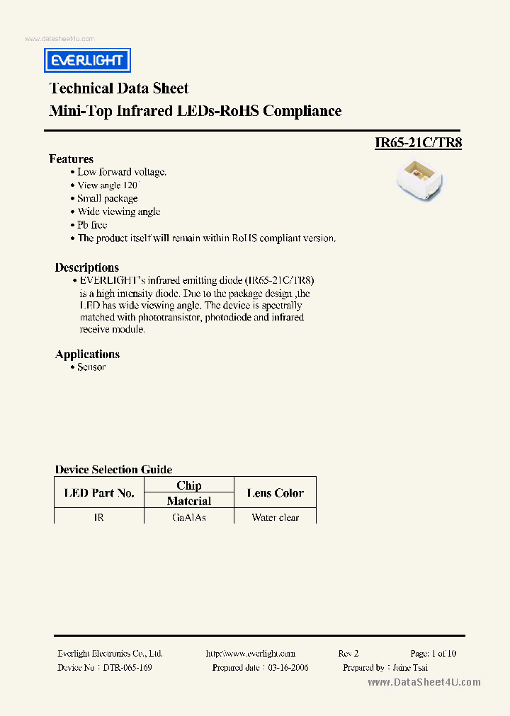 IR65-21CTR8_41610.PDF Datasheet