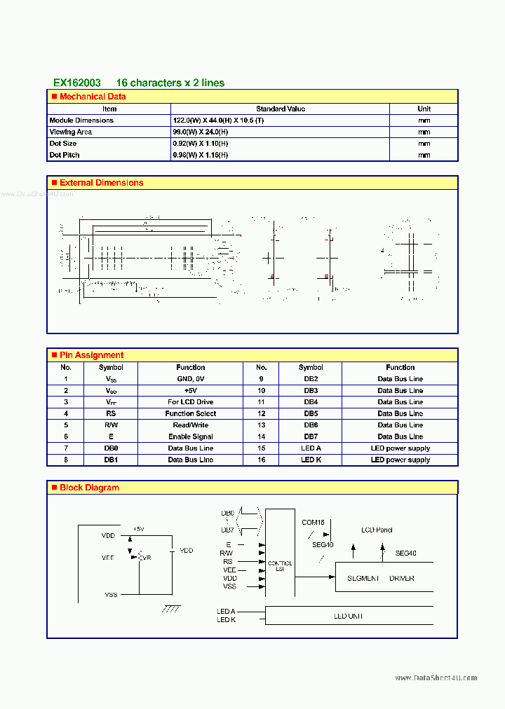 EX162003_41971.PDF Datasheet