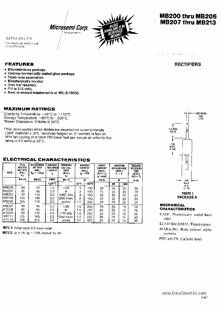 MB200_67834.PDF Datasheet
