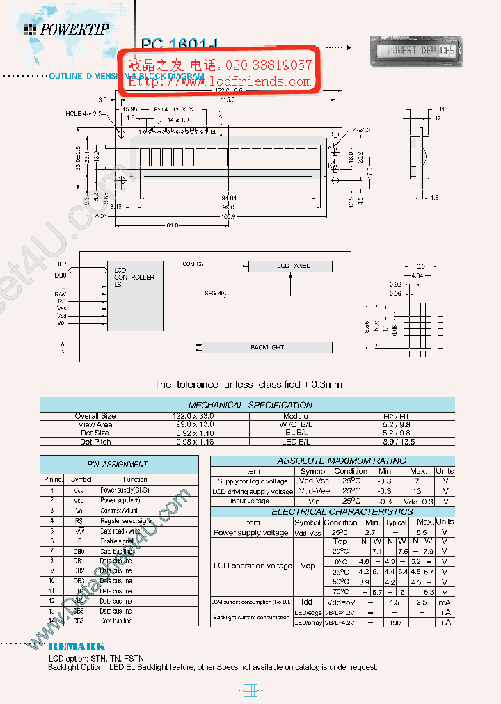 PC1601L_42575.PDF Datasheet