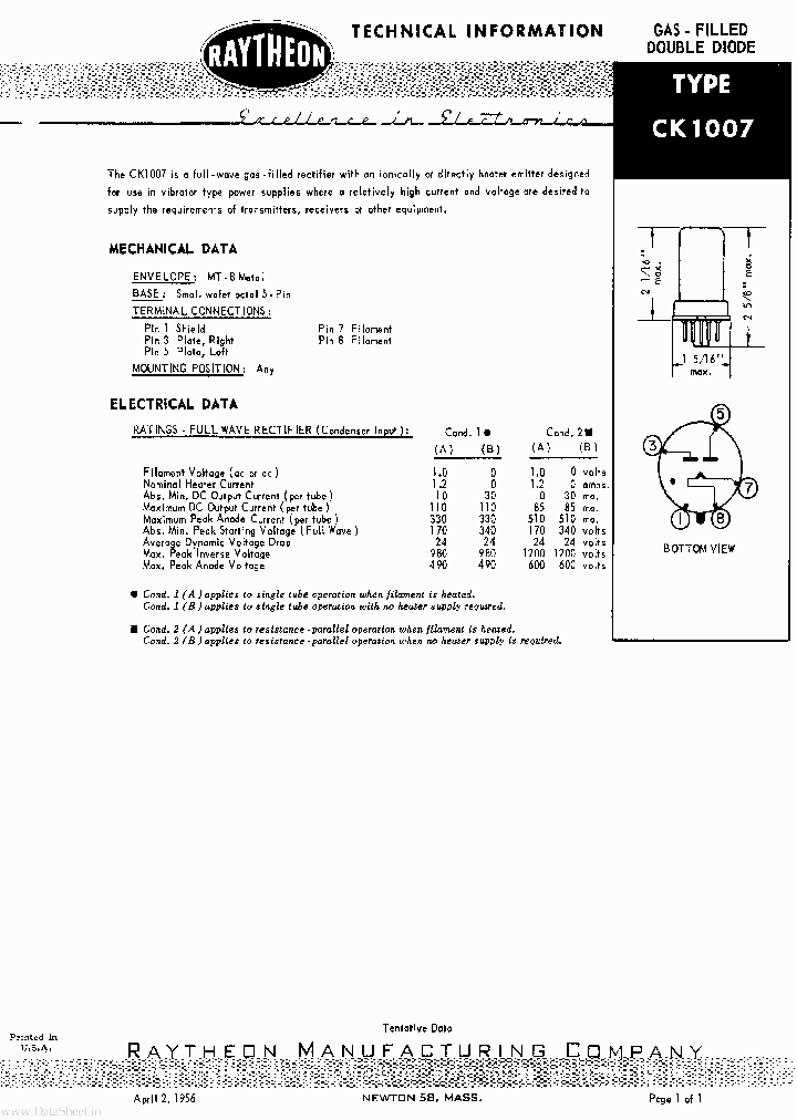 CK1007_43635.PDF Datasheet