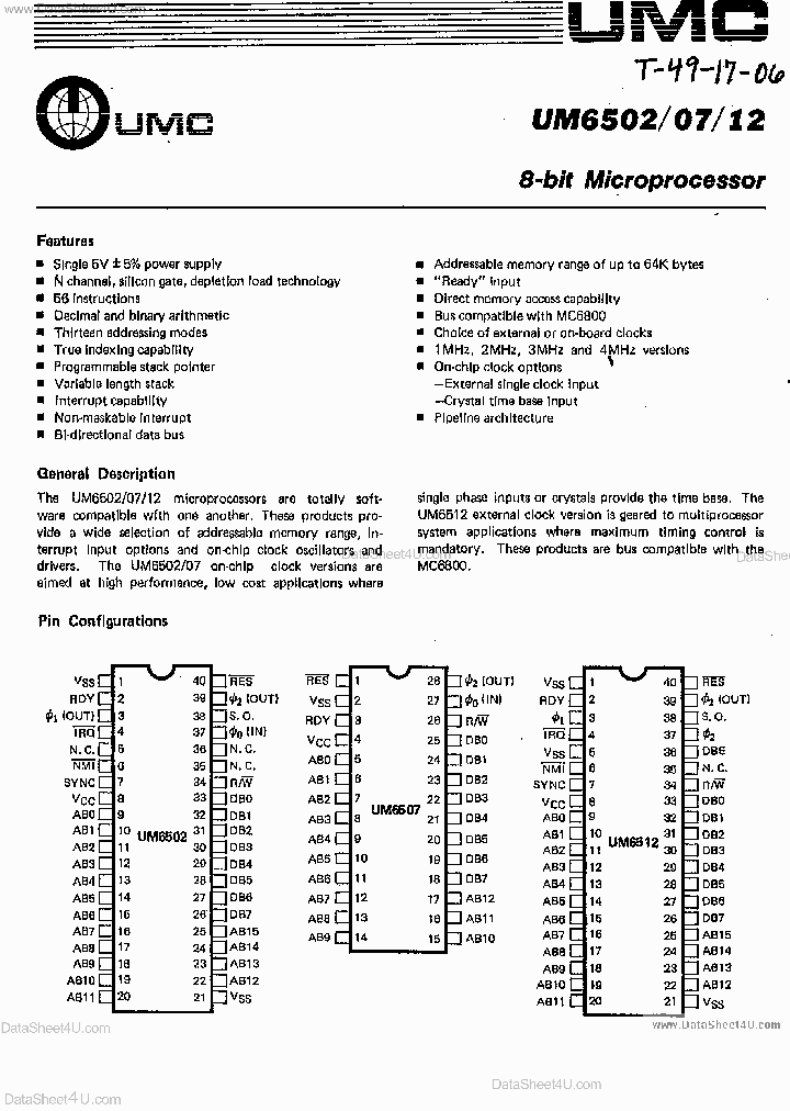 UM6502_75004.PDF Datasheet