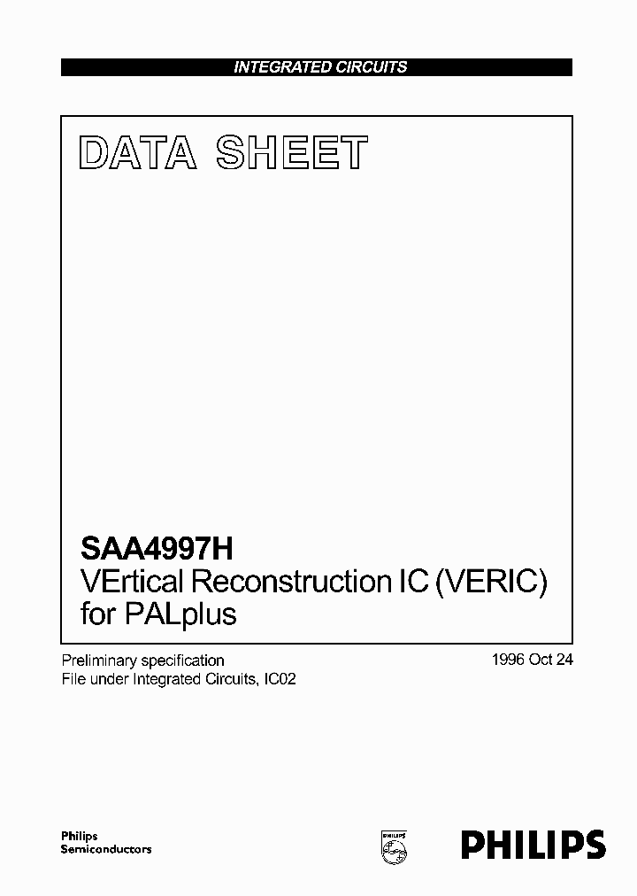 SAA4997H_95750.PDF Datasheet