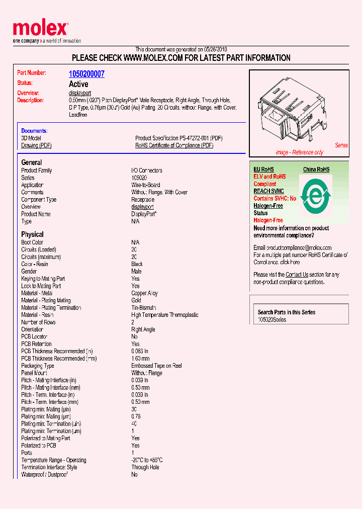 105020-0007_101590.PDF Datasheet