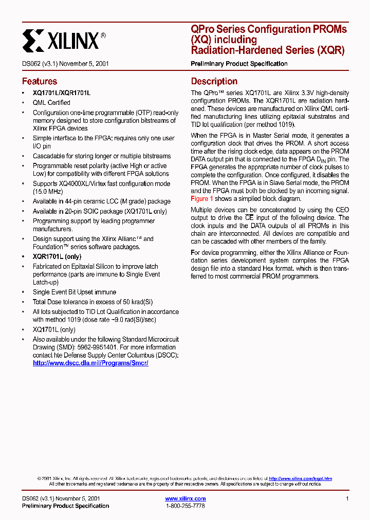 XQ1701L-SERIES_111371.PDF Datasheet